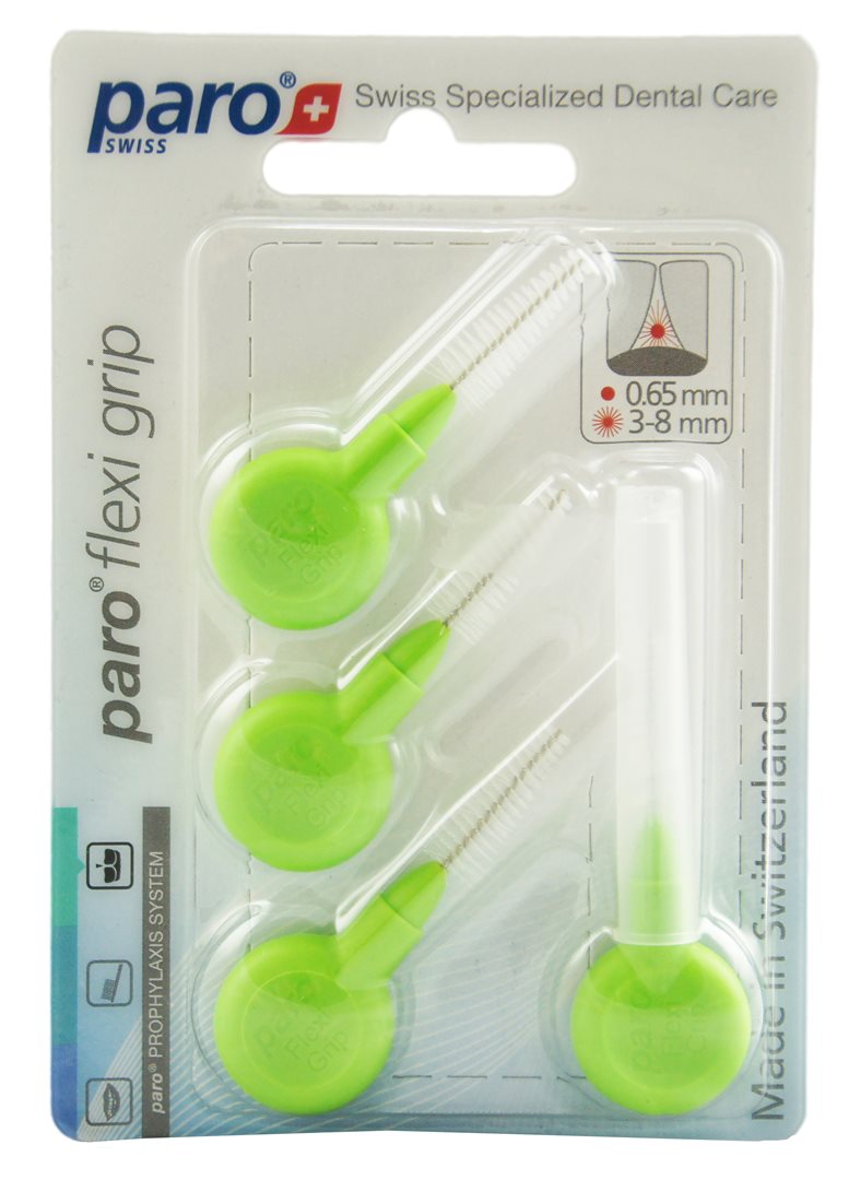 PARO Flexi Grip 3/8.0mm hellgrün med konisch