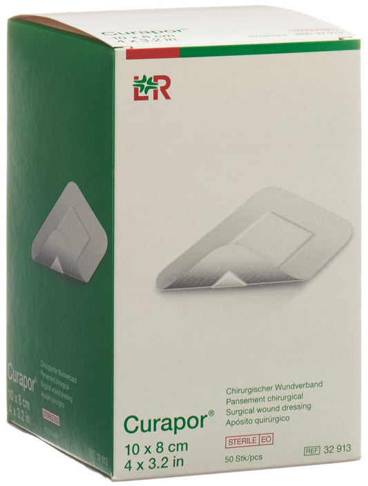 CURAPOR Chirurgisch Wundverband 10x8cm st