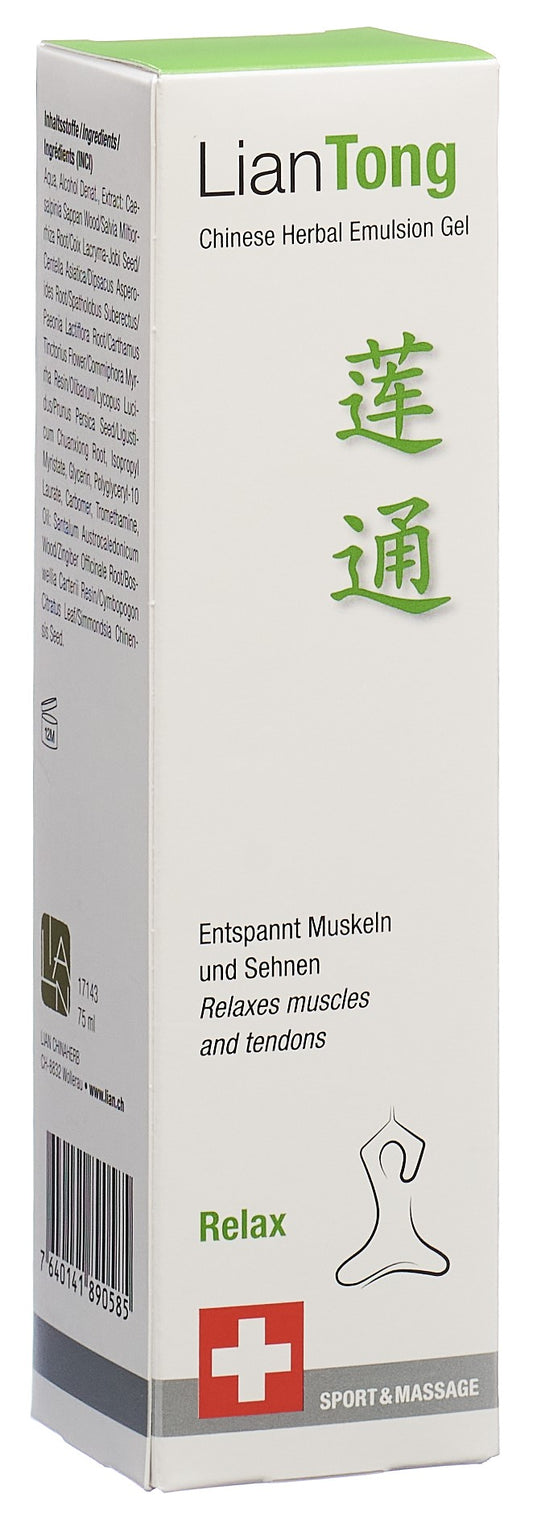 LIANTONG Chinese Herbal Emulsion Gel Relax