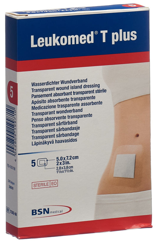 LEUKOMED T plus trans Verb 7.2x5cm