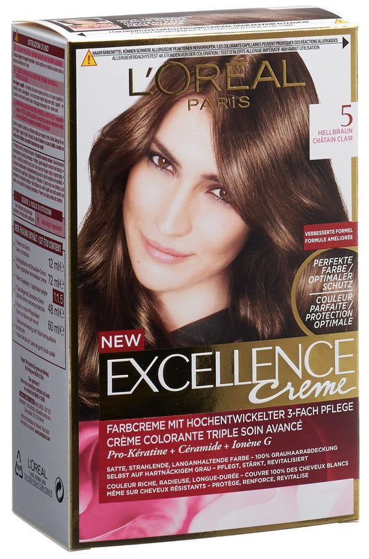 EXCELLENCE Creme Triple Prot 5 hellbraun