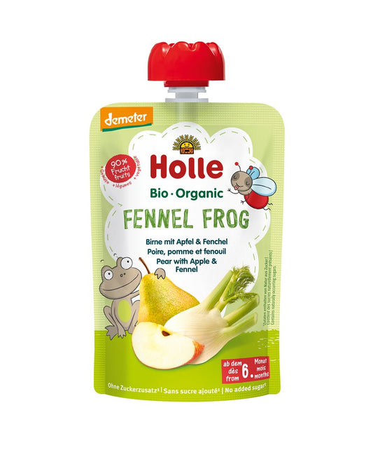 HOLLE Fennel Frog Pouchy Birne Apfel Fenchel