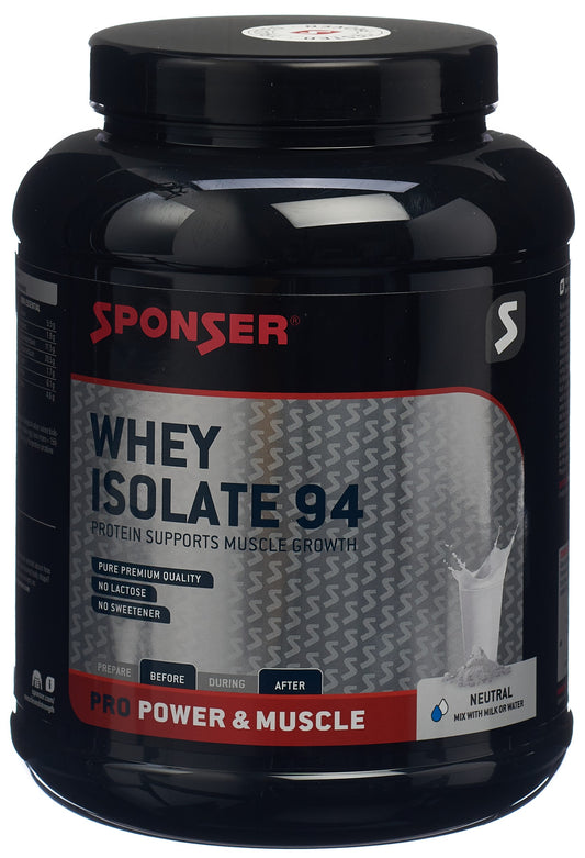 SPONSER Whey Isolate 94 Neutral
