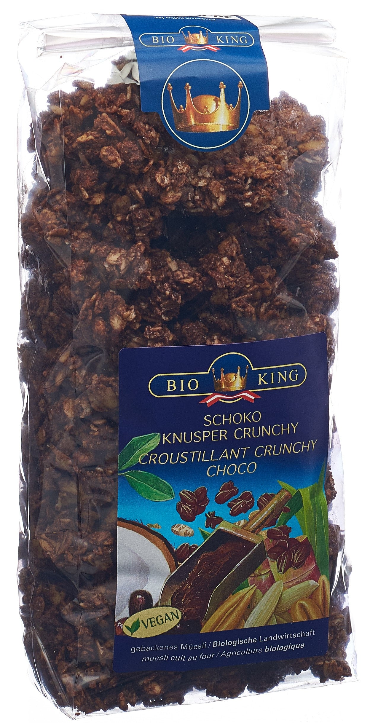 BIOKING Knusper Crunchy Schokolade