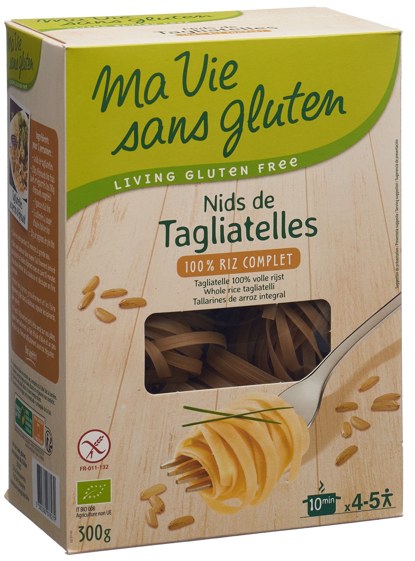 MA VIE S GLUT Tagliatelle Vollkornreis