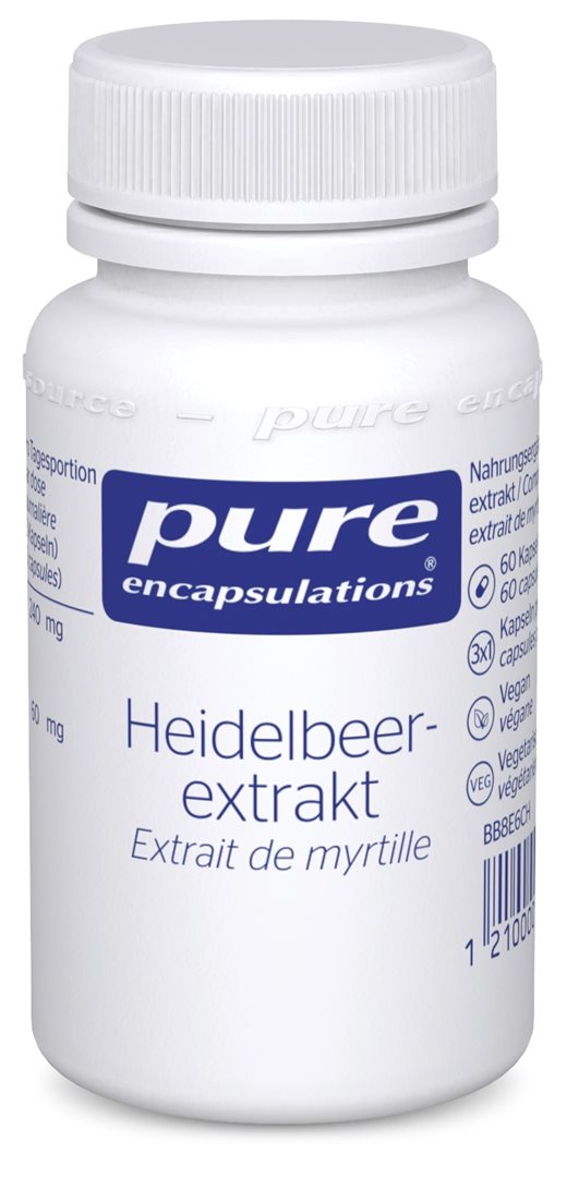 PURE Heidelbeerextrakt Kaps
