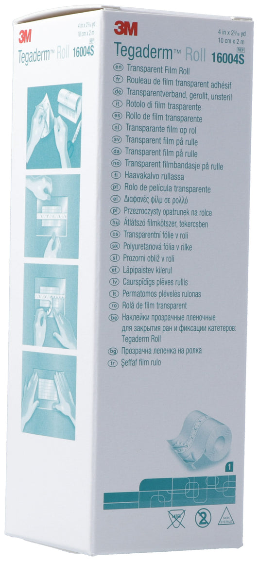 3M TEGADERM ROLL Wundverband 10cmx2m transp (n)