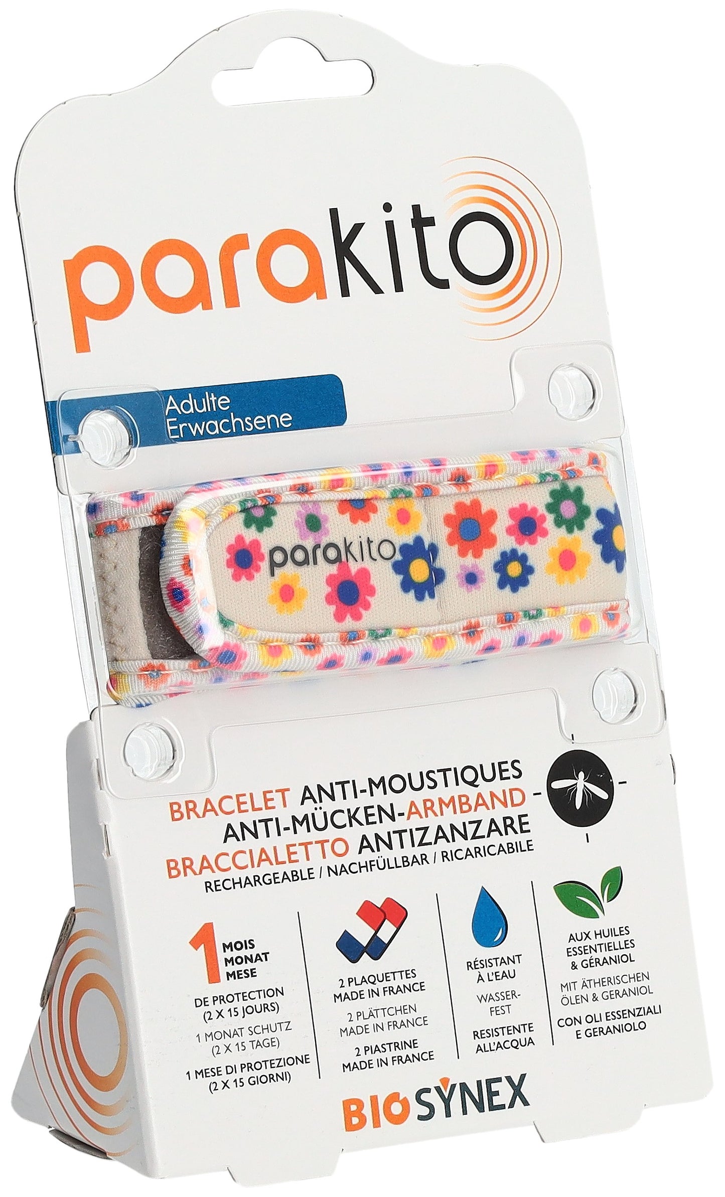 PARAKITO Armband Erwachsene Fun Blumen