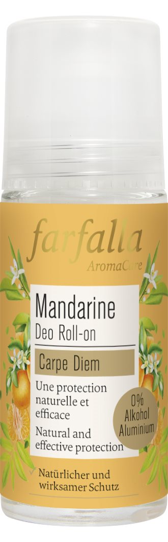 FARFALLA Zitrus Deo Roll-on Mandarine