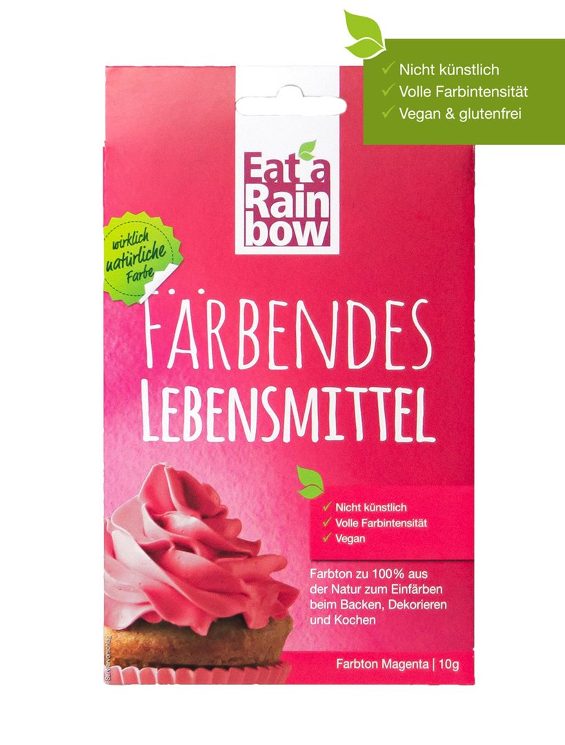 EAT A RAINBOW Färbendes Lebensmittel magenta