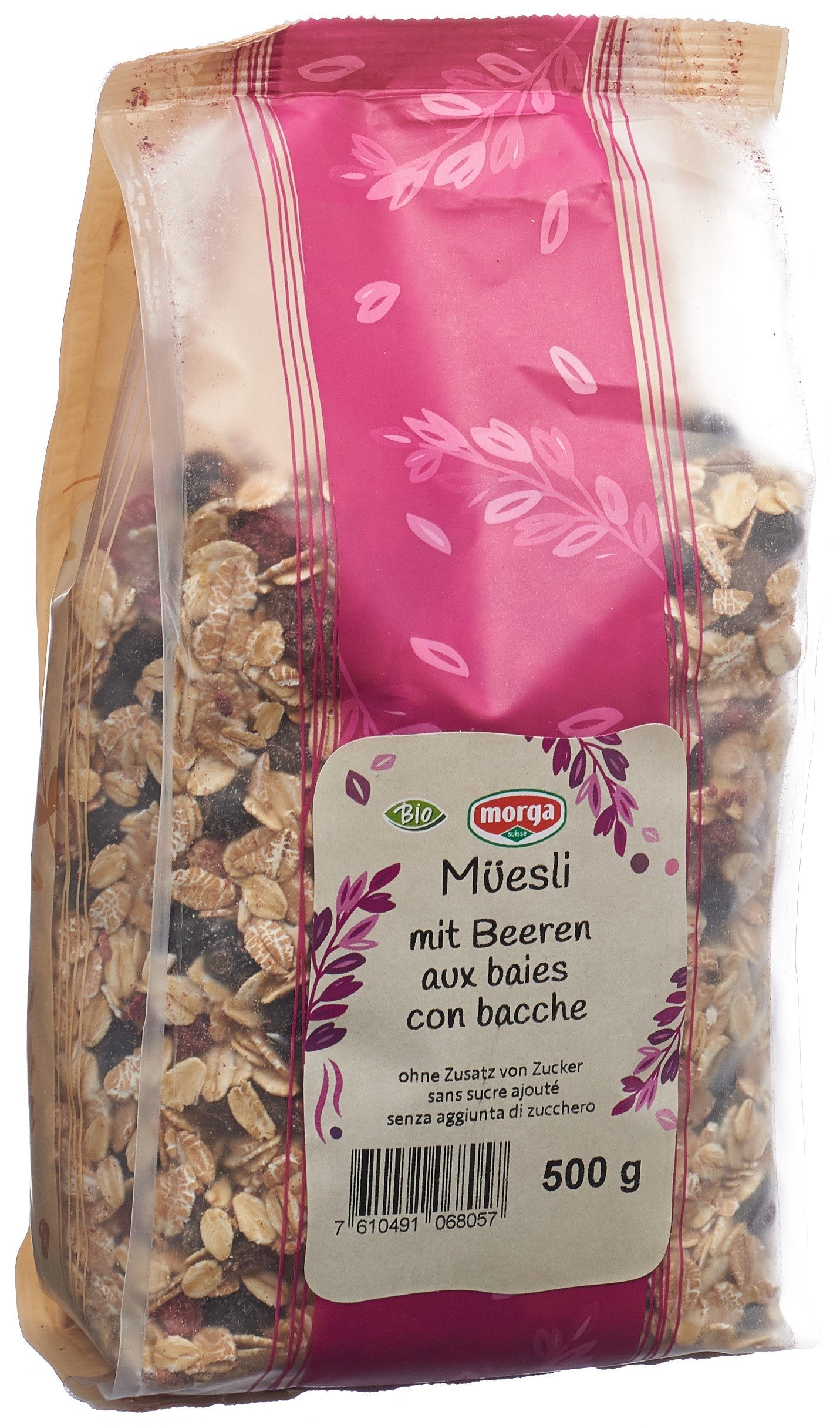 MORGA Müesli mit Beeren Bio