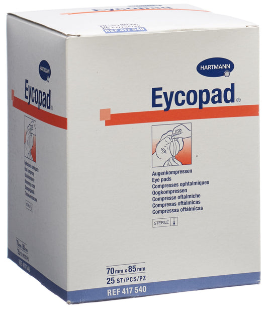 EYCOPAD Augenkompressen 70x85mm steril