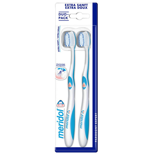 MERIDOL PARODONT EXPERT Zahnbürste Extra Sanft Duo