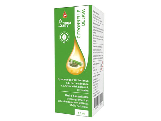 AROMASAN Java Citronella Äth/Öl Schacht Bio