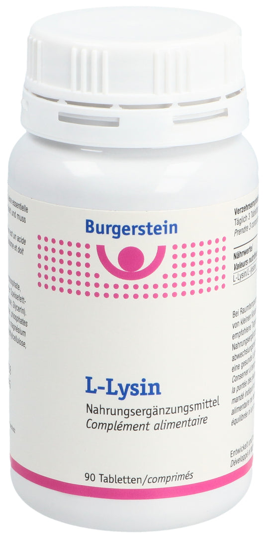 BURGERSTEIN L-Lysin Tabl