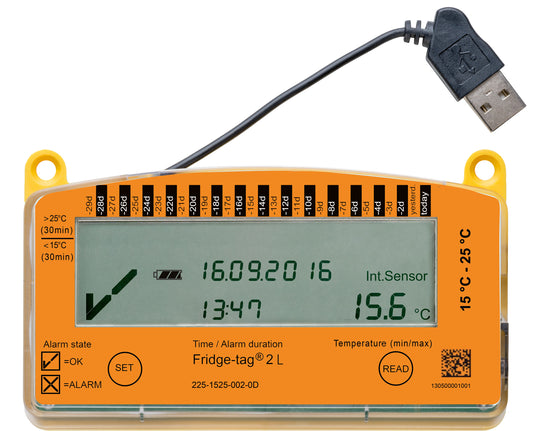 FRIDGE-TAG 2 L 15°C-25°C DE