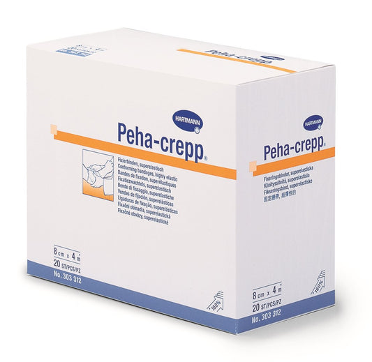PEHA CREPP Kreppbinde 4mx6cm weiss