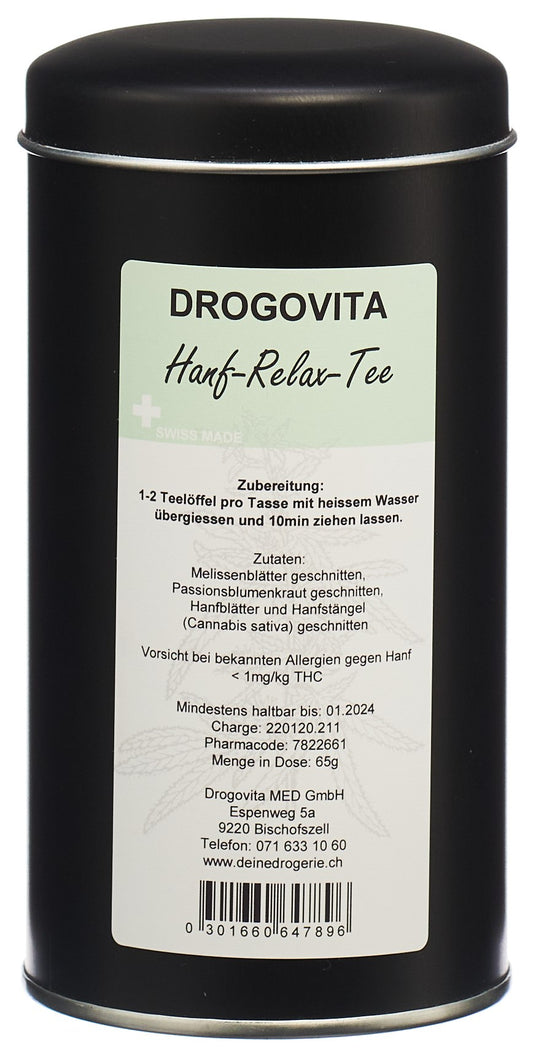 DROGOVITA Hanf-Relax Tee