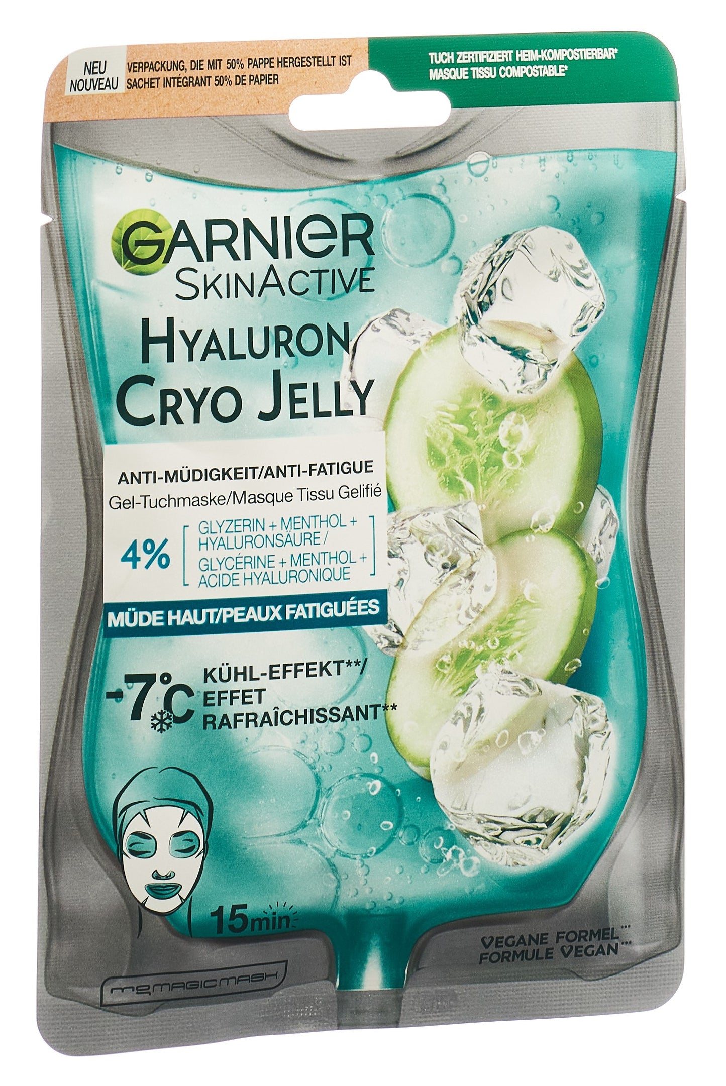 GARNIER SkinActive Cryo Jelly Tuchmaske Face