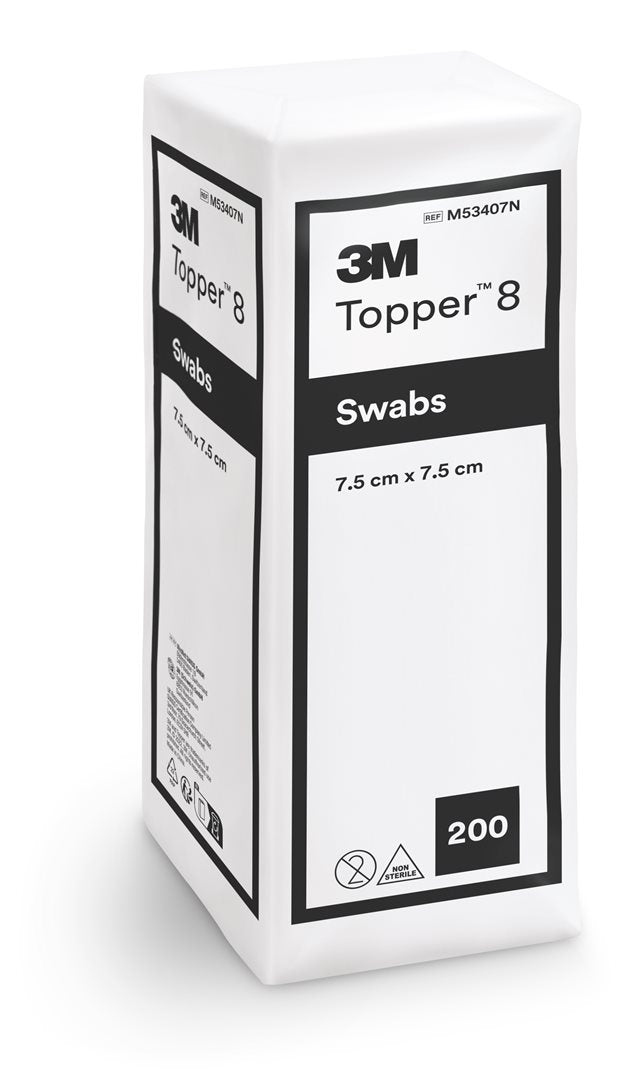 TOPPER 8 NW Kompr 5x5cm unsteril