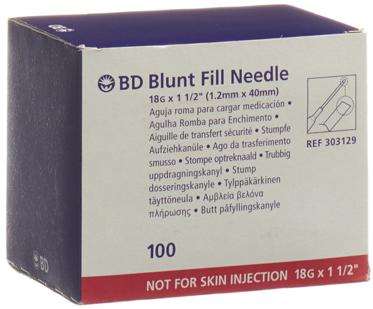 BD Blunt Fill Sicherheitsaufziehkanüle