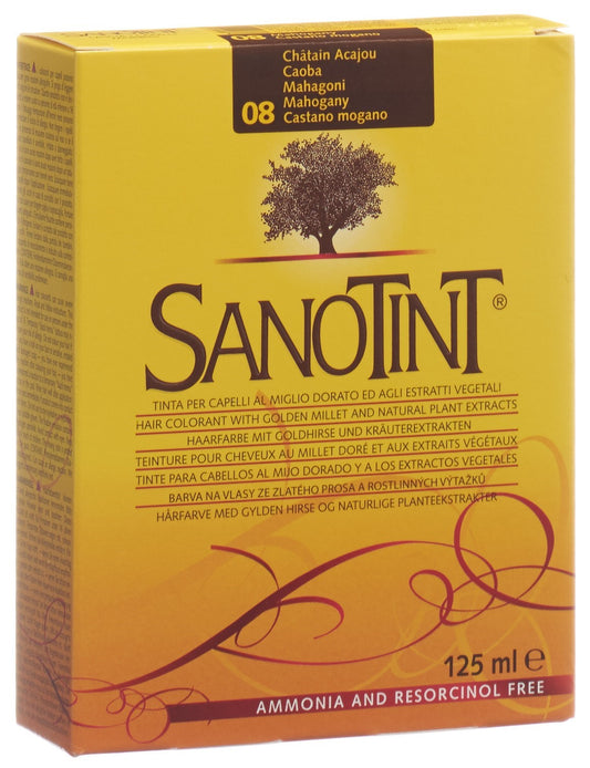 SANOTINT Haarfarbe 08 mahagoni