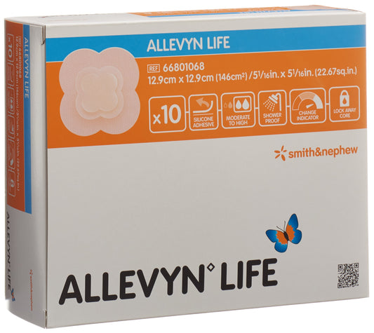 ALLEVYN LIFE Sil-Schaumver 12.9x12.9cm