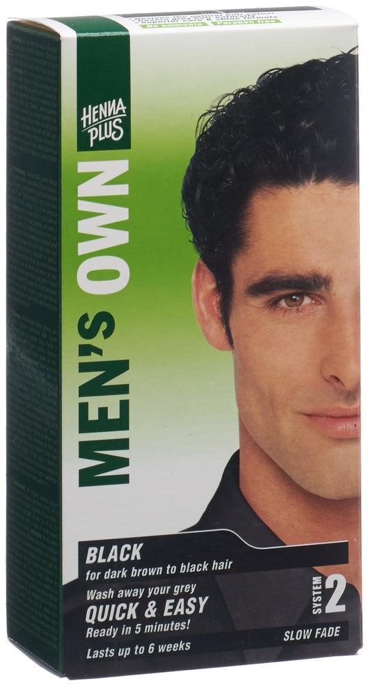 HENNA PLUS Mens Own Syst2 schwarz