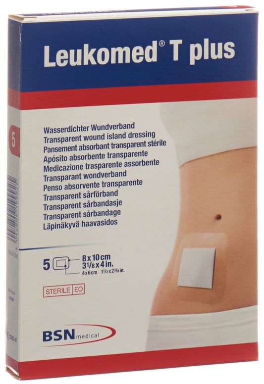 LEUKOMED T plus trans Verb 8x10cm