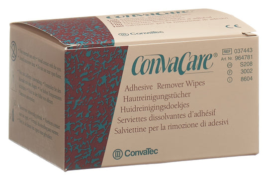 CONVACARE Hautreinigungstuch 3x7cm weiss