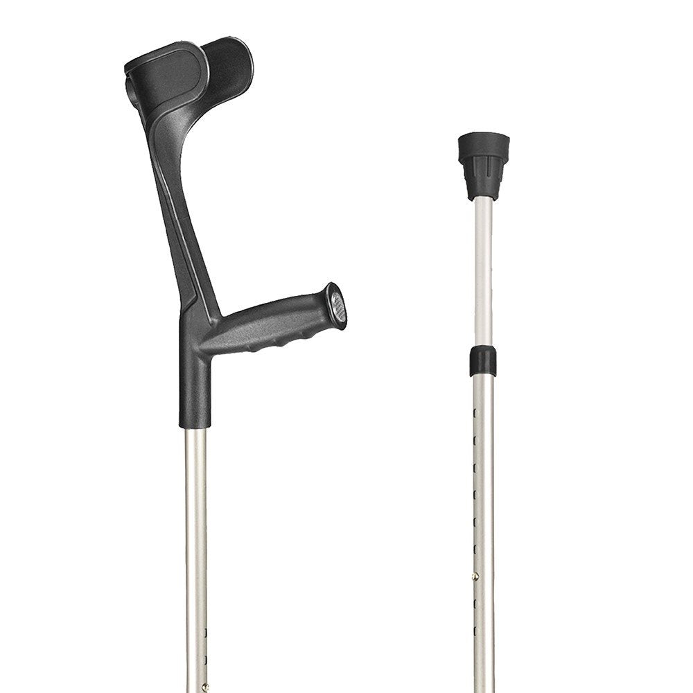 SAHAG Krücken Ergo Soft 76-96cm alu schwarz