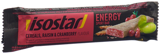 ISOSTAR Energy Riegel Cranberry