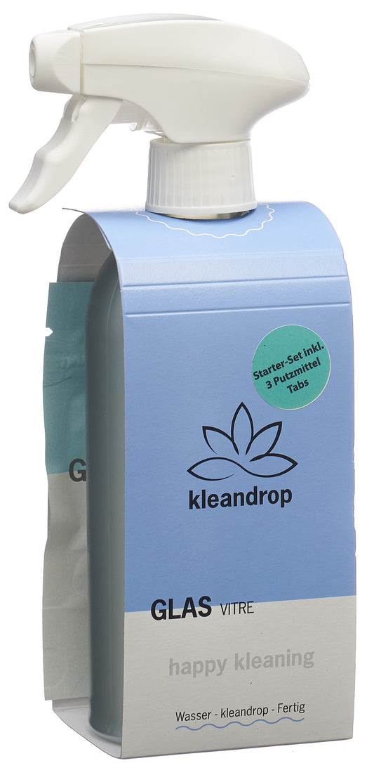 KLEANDROP Glasreiniger Starter Set