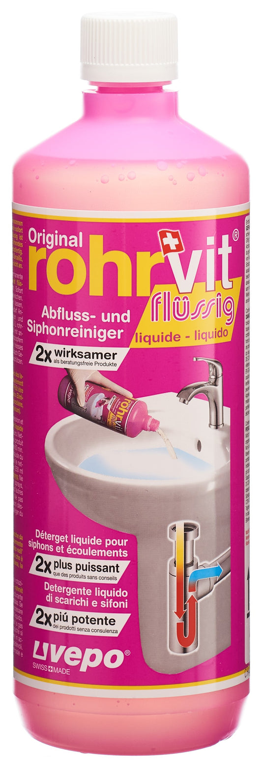 ROHRVIT Ablaufreiniger liq gebrauchsfertig