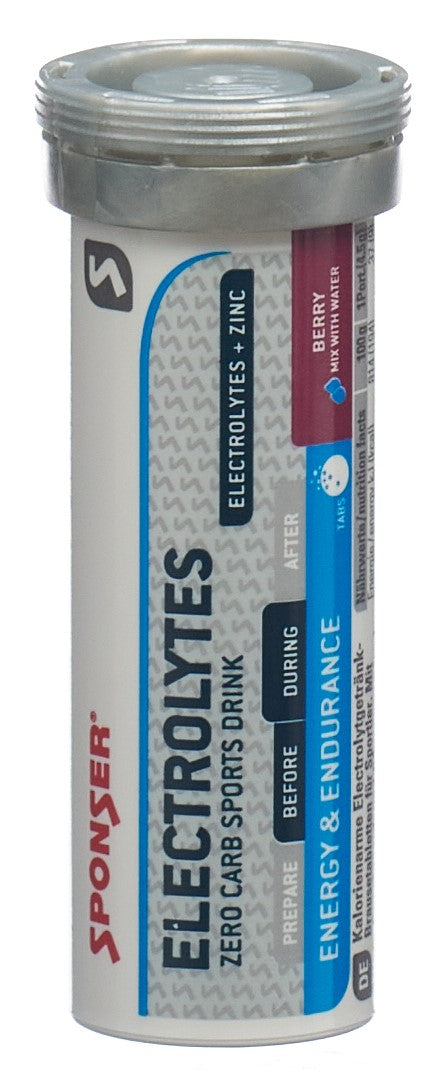 SPONSER Electrolytes Tabs Berry