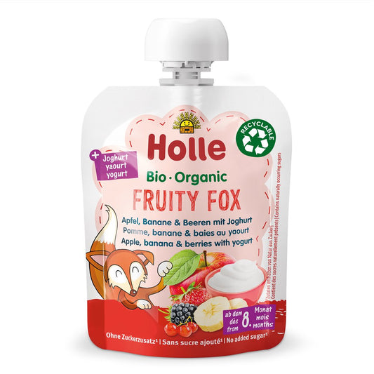HOLLE Fruity Fox Apfel Banane&Beer Joghurt