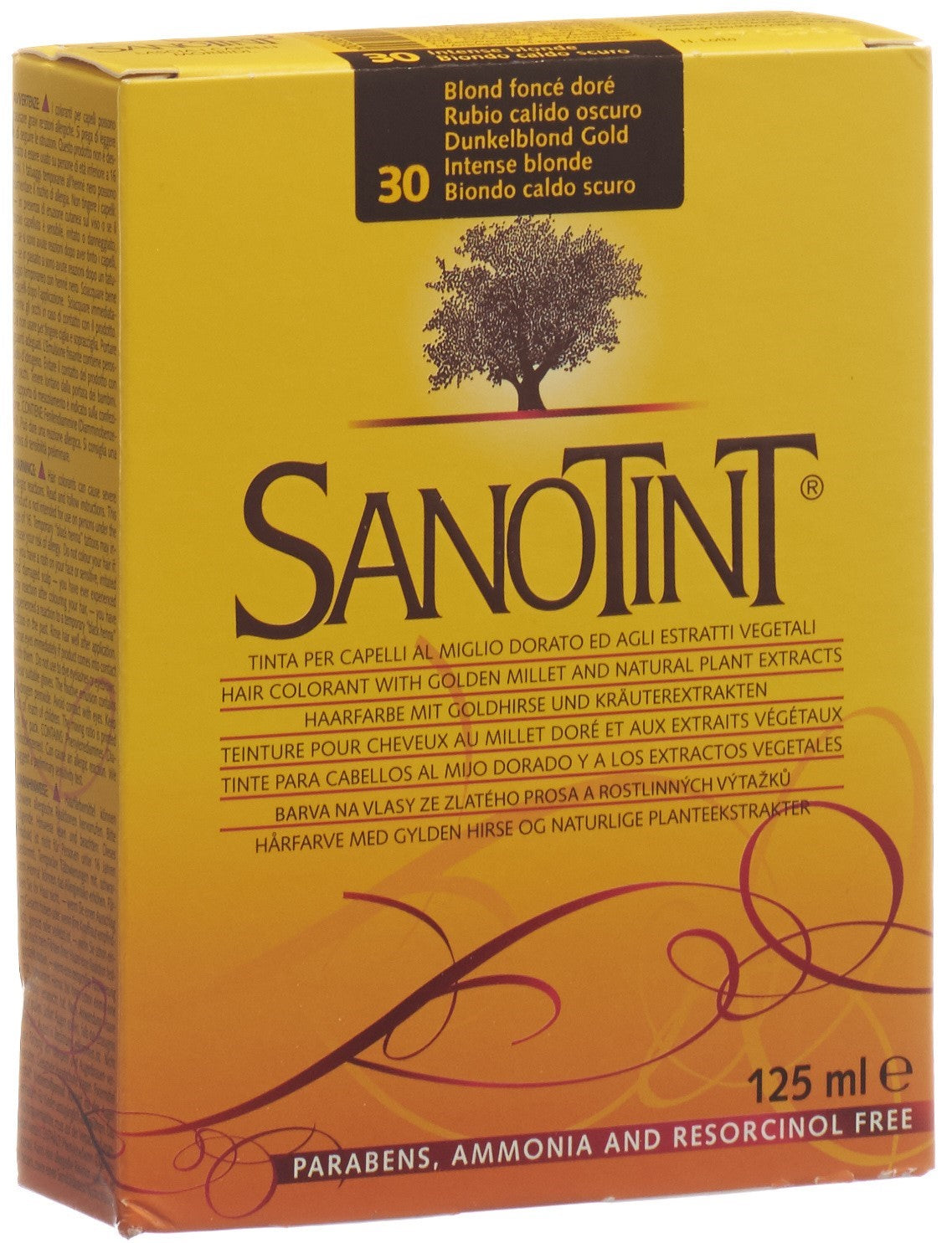 SANOTINT Haarfarbe 30 dunkelblond gold