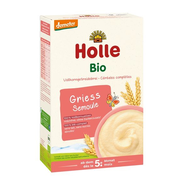 HOLLE Babybrei Griess Bio