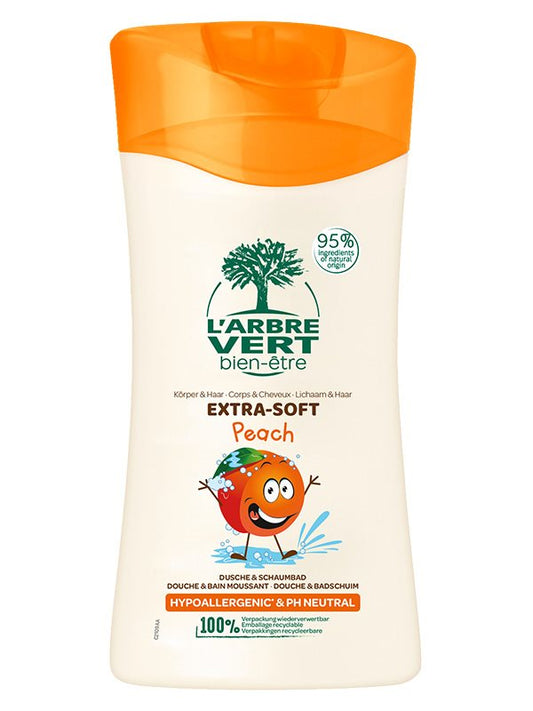 L'ARBRE VERT Öko Shampoo&Dusche Pfirsich