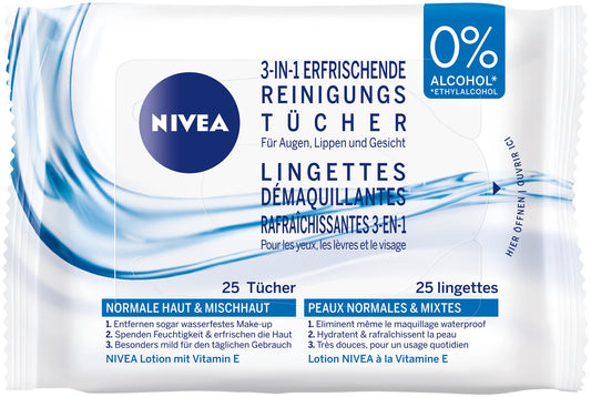 NIVEA Reinigungstücher Erfrischend