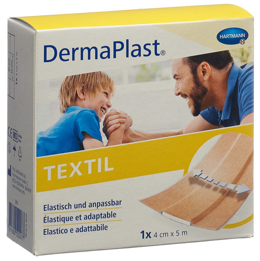 DERMAPLAST Textil Schnellverband 4cmx5m