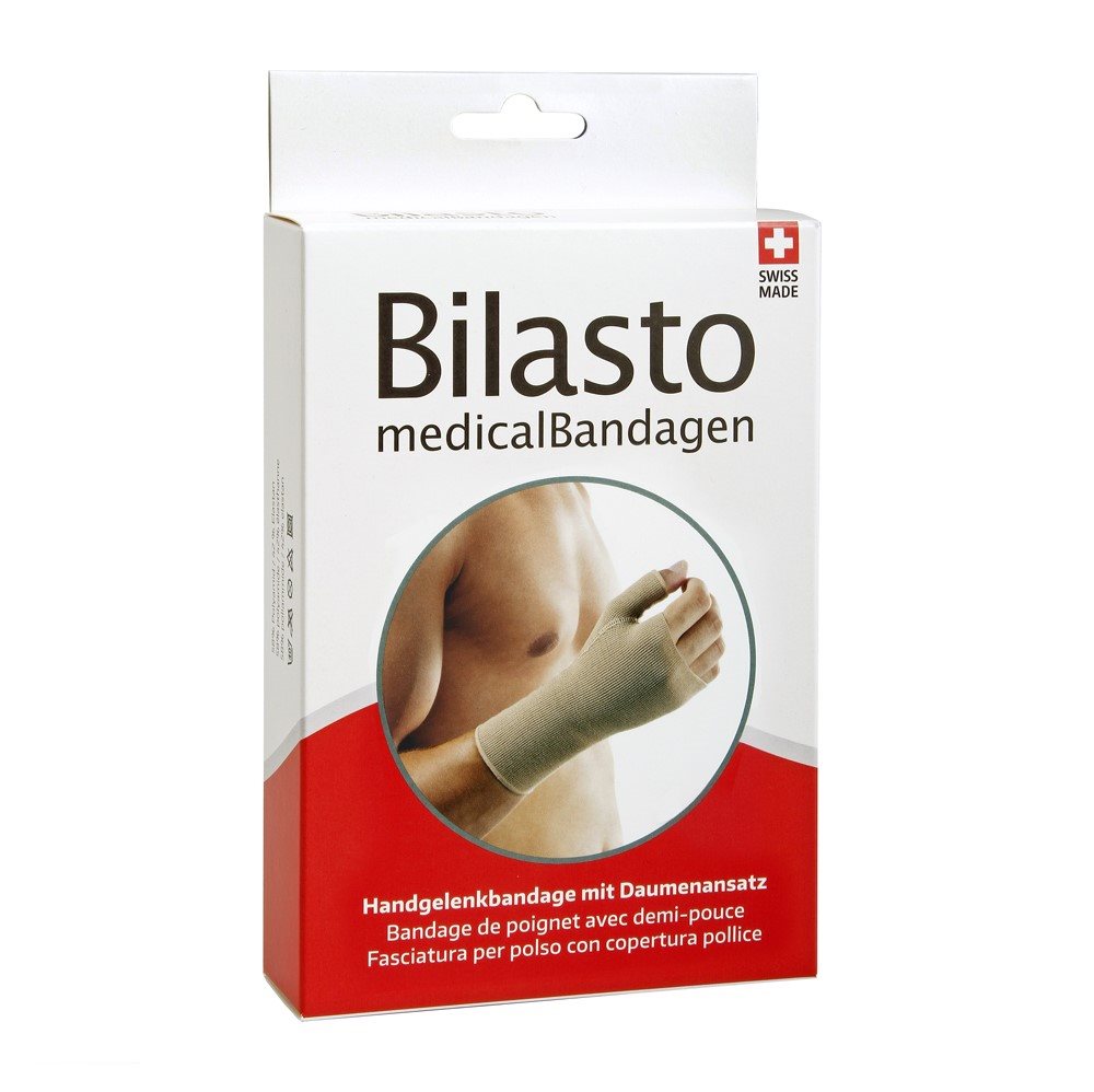 BILASTO Handgelenkbandage M m Daumenansatz beige