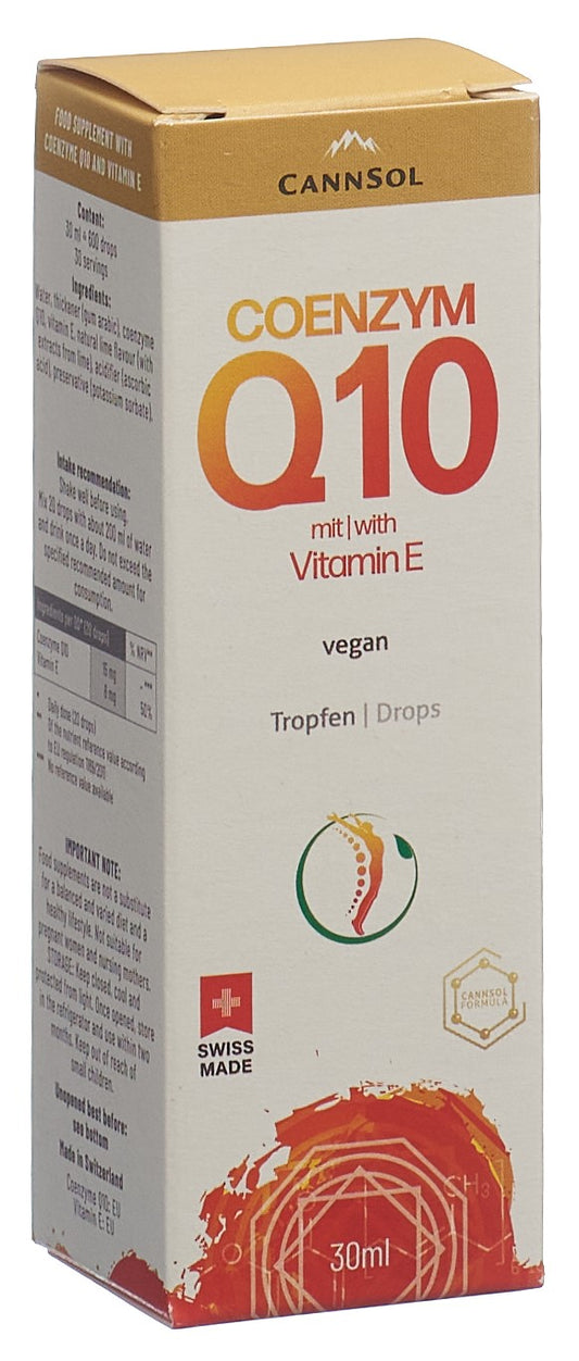 CANNSOL Coenzym Q10 Vit E wasserlös