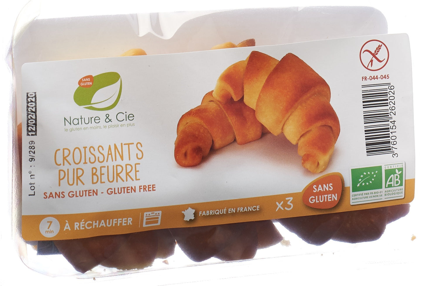 NATURE&CIE Croissants Nouveau glutenfrei