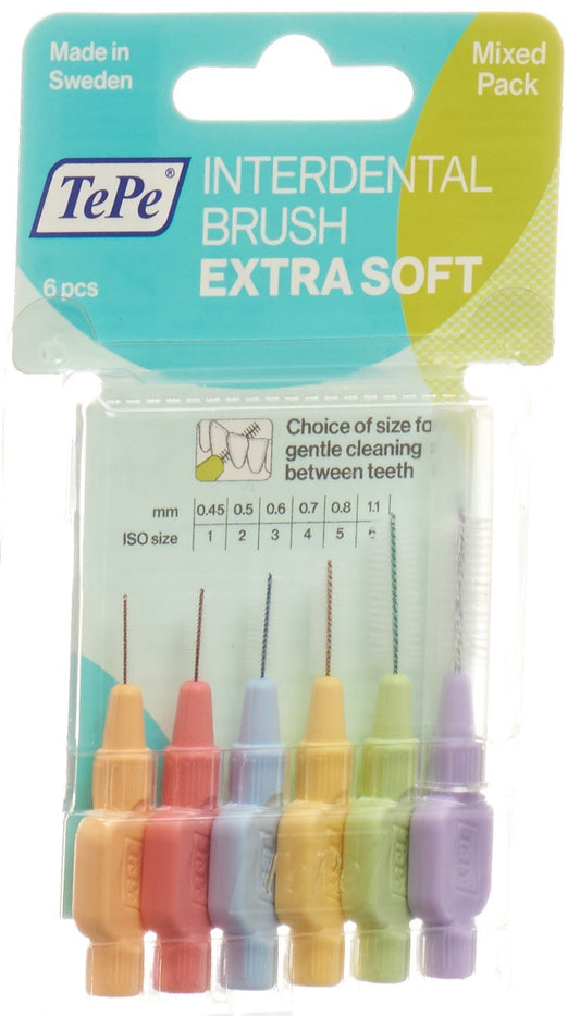TEPE Interden Brush x-soft ass 6 Stk