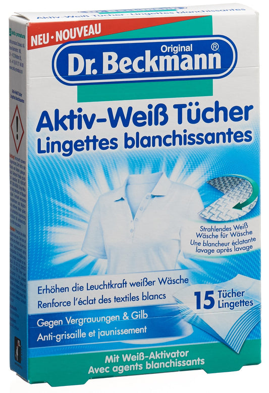 DR BECKMANN Aktiv-Weiß Tücher