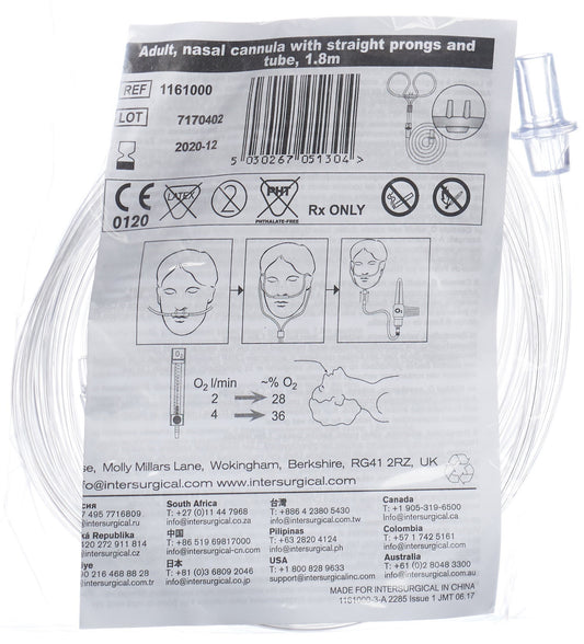 INTERSURGICAL Sauerstoff-Brille für Erwachsene