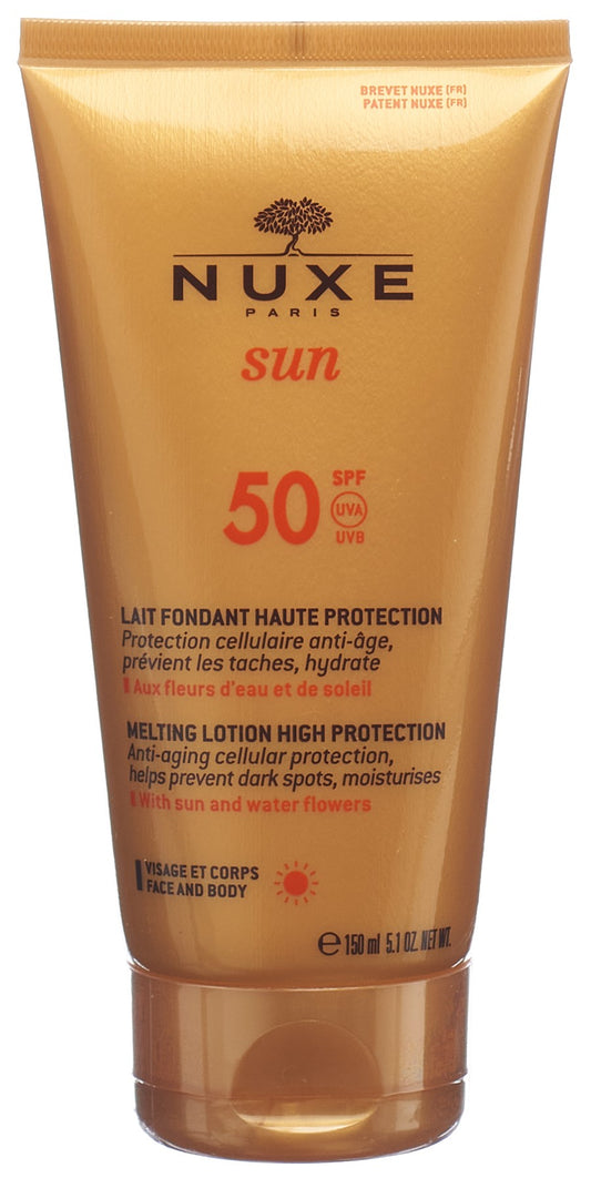NUXE SUN Lait Vis&Corps SPF50
