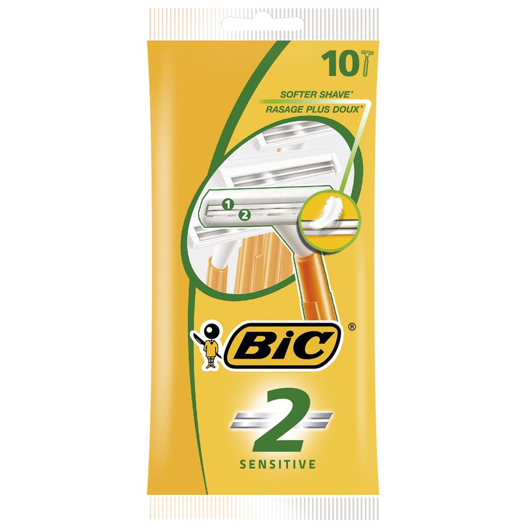 BIC 2 Sensitive 2-Klingenrasierer