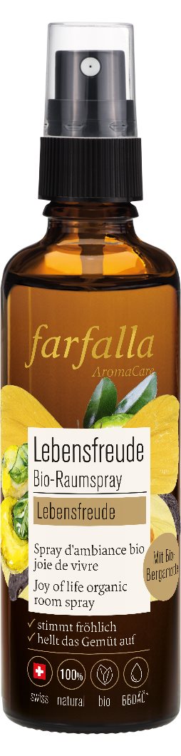 FARFALLA Bio-Raumspray Lebensfr Bergamotte